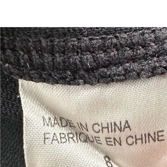 Theory Elegant Black Cap Sleeve Dress Size 8 - Picture 8 of 8